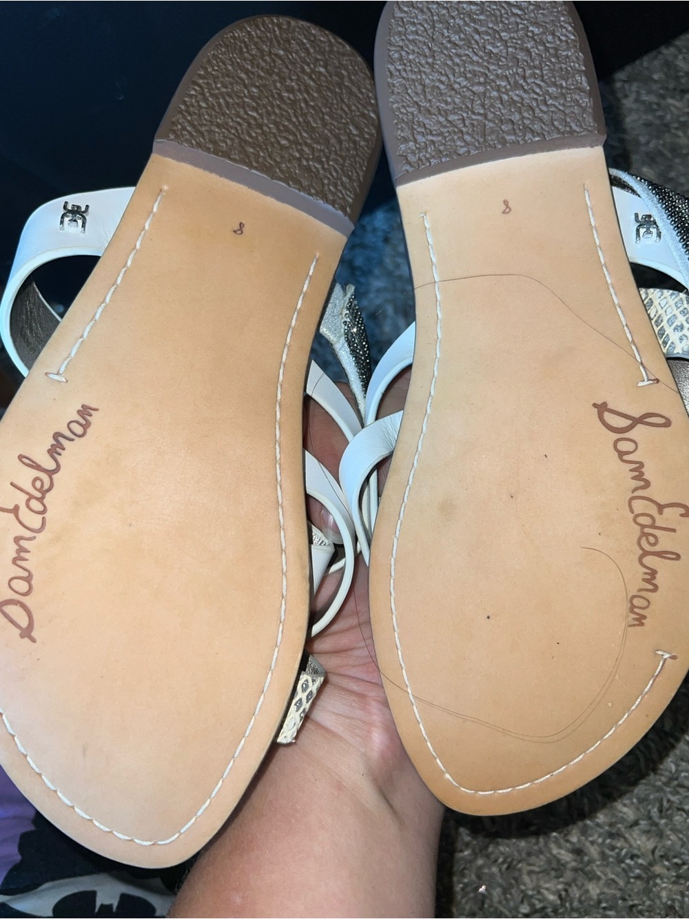 Sam Edelman sandals woman size 8 - Picture 2 of 3